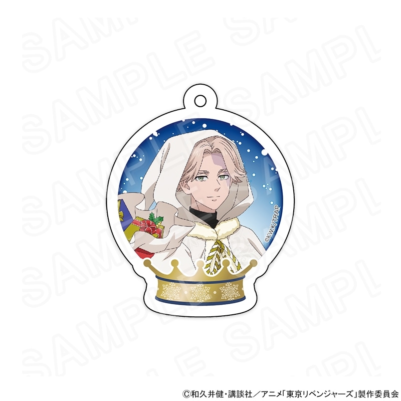 【 12/01 発送予定】 TVアニメ『東京リベンジャーズ』 ホワイトサンタVer 描き下ろしアクリルキーホルダー 乾青宗 グッズ