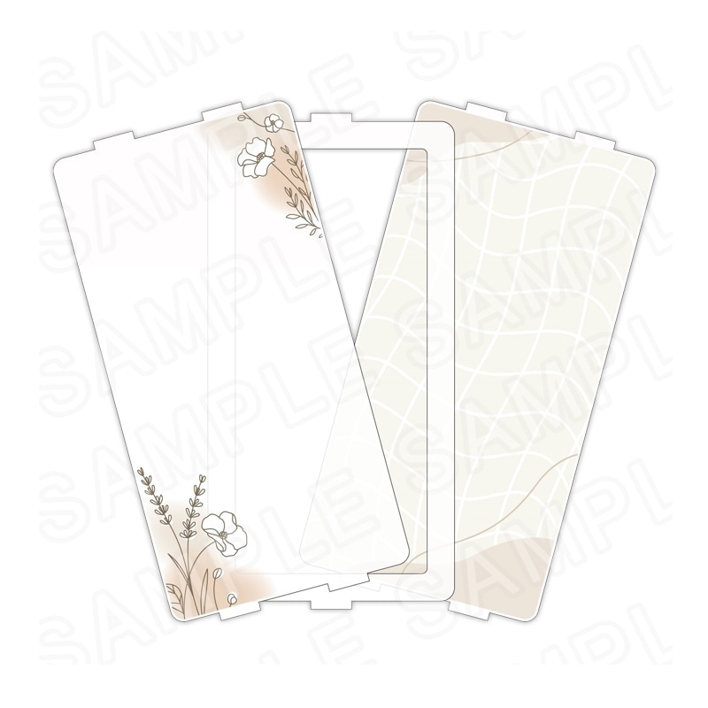 【 12/01 発送予定】 推し活グッズ アクリルスタンドフレーム フラワー グッズ