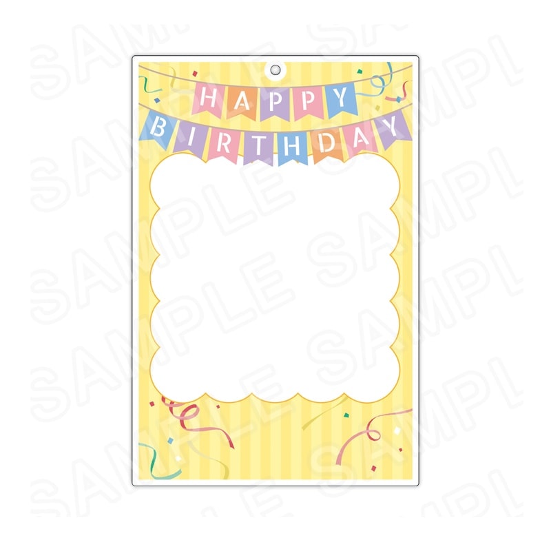 【 12/01 発送予定】 推し活グッズ フレームキーホルダー 誕生日 グッズ