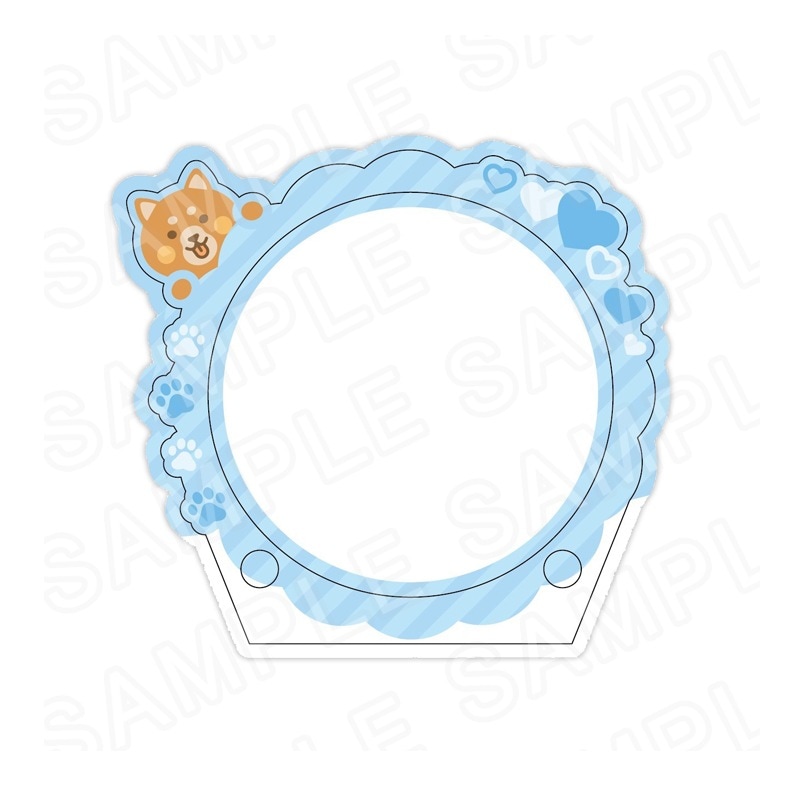 【 12/01 発送予定】 推し活グッズ 缶バッジフレーム いぬ グッズ