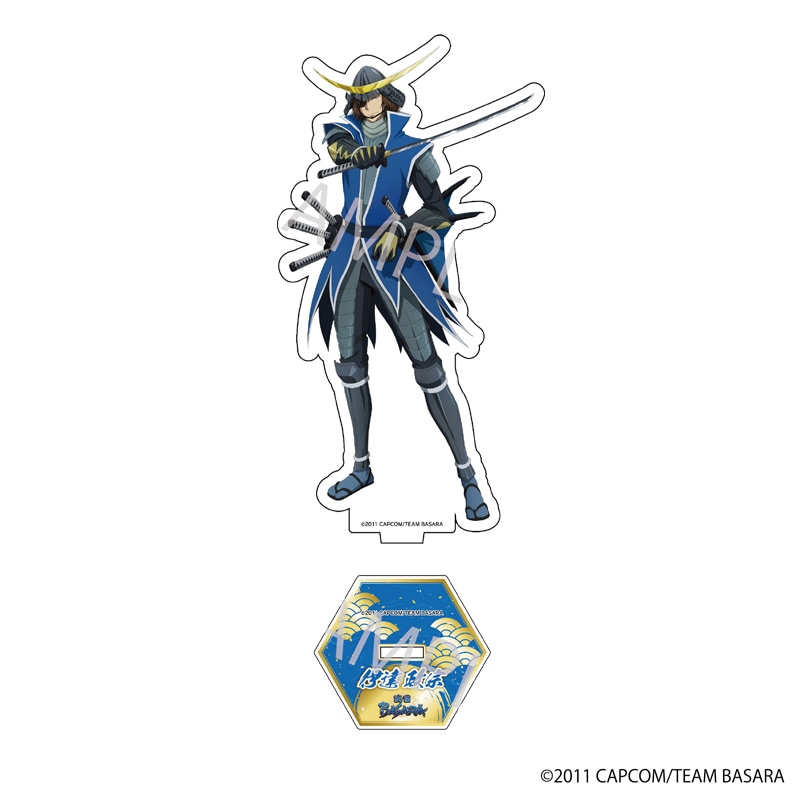 【 08/08 発送予定】 アニメ『戦国BASARA』コラボカフェ 描き下ろしアクリルスタンド[伊達政宗] グッズ