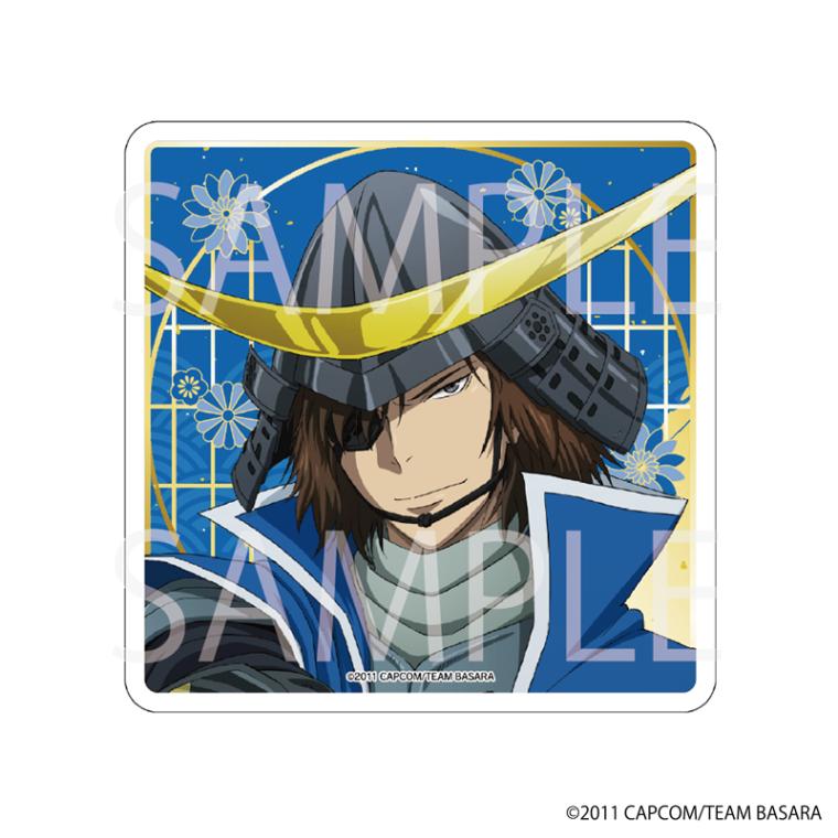 【 08/15 発送予定】 アニメ『戦国BASARA』コラボカフェ アクリルコースター[伊達政宗] グッズ