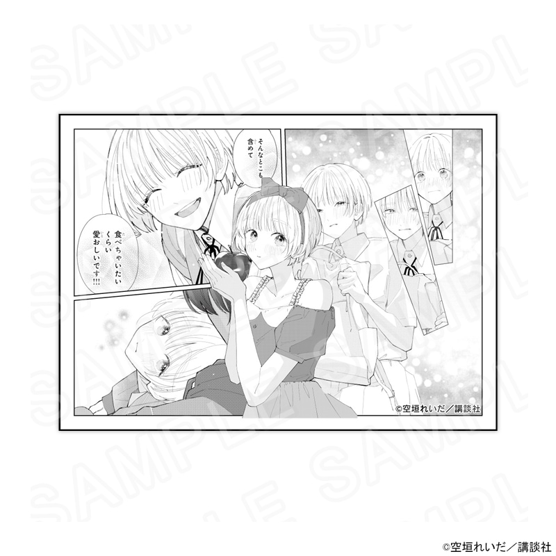 『沼すぎてもはや恋』POPUPSHOP コマ画アクリルブロック 桐野桃華 グッズ