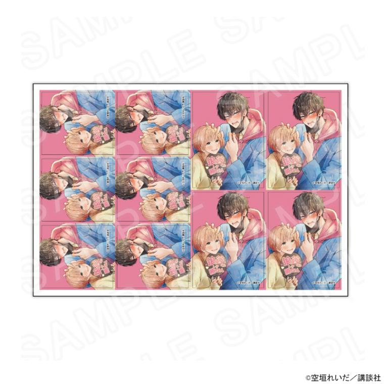 『沼すぎてもはや恋』POPUPSHOP プリントシール風ステッカーシート グッズ