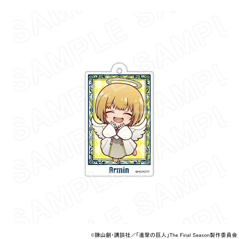 進撃の巨人 ミニキャラアクリルキーホルダー 天使と悪魔Ver