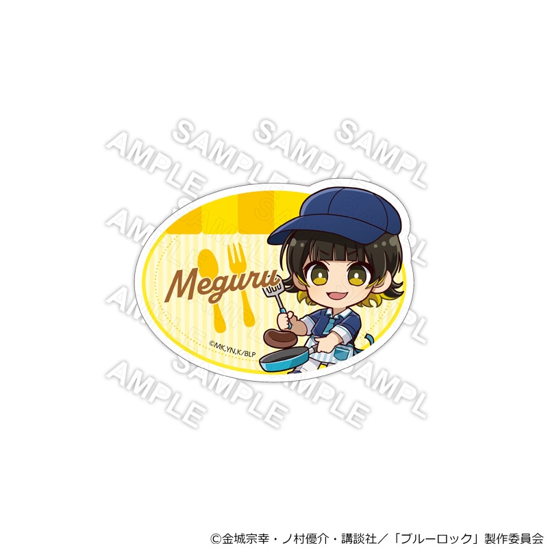 【 08/08 発送予定】 TVアニメ『ブルーロック』 クッキングVer アクリルネームバッジ 蜂楽 廻 グッズ