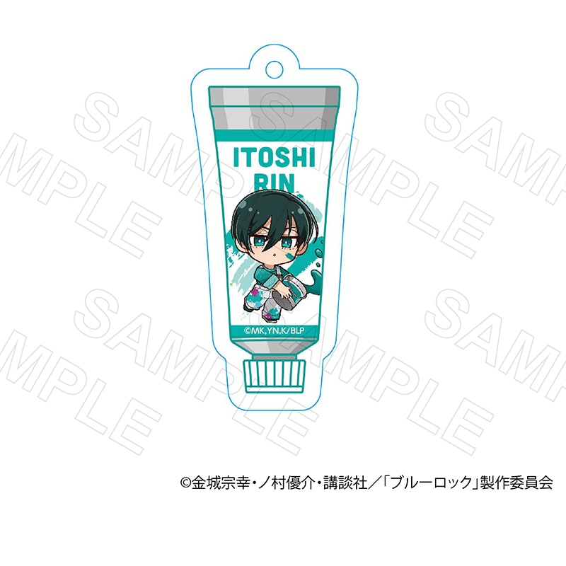【 12/12 発送予定】 TVアニメ『ブルーロック』 ペイントVer アクリルキーホルダー 糸師 凛 グッズ
