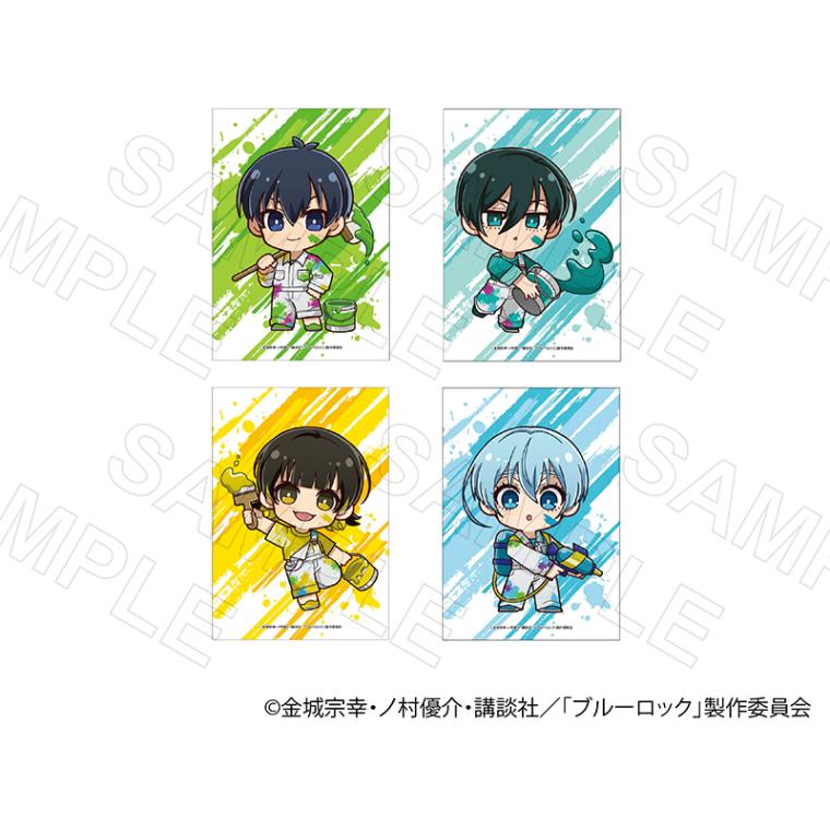 【 12/12 発送予定】 TVアニメ『ブルーロック』 ペイントVer ブロマイドセット A ※セット販売 グッズ