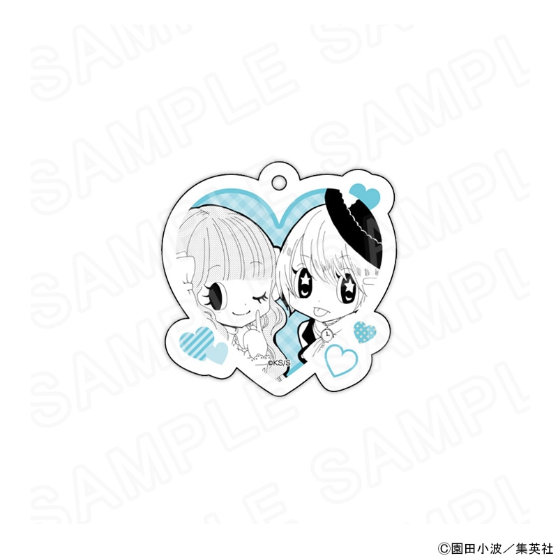 【 07/30 発送予定】 原作「チョコミミ」 ハート型アクリルキーホルダーG グッズ