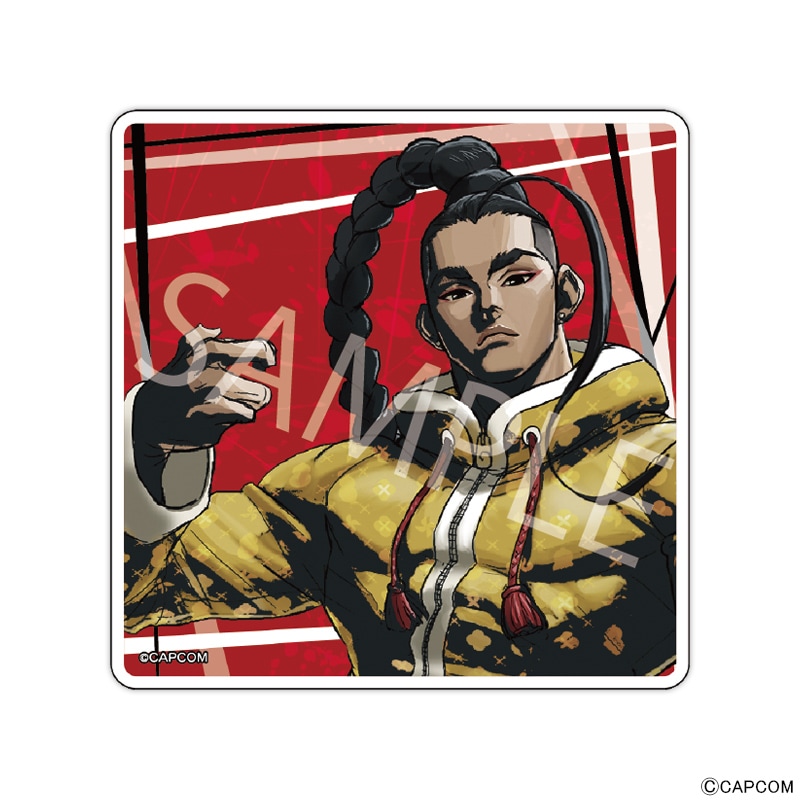【 08/04 発送予定】 『ストリートファイター6』2周年POPUPSHOP コースター[ジェイミー] グッズ