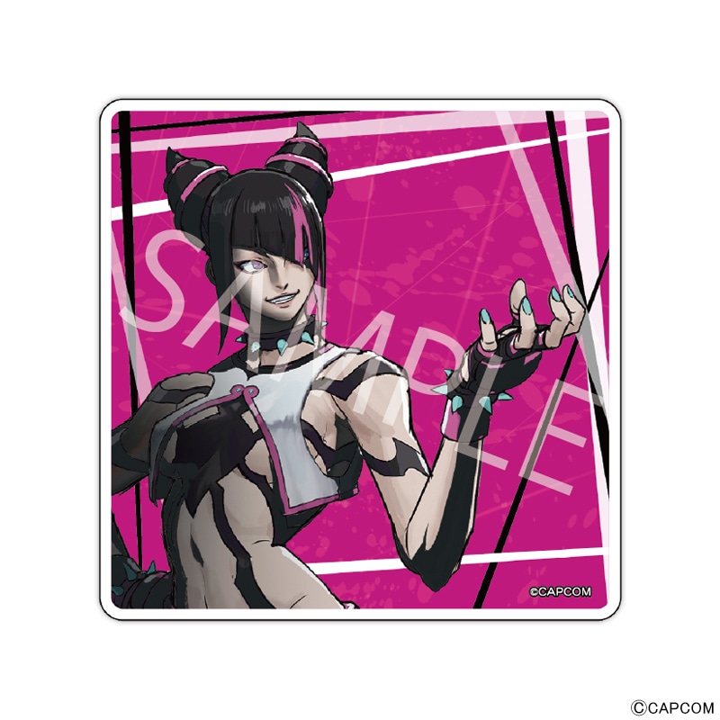 【 08/04 発送予定】 『ストリートファイター6』2周年POPUPSHOP コースター[ジュリ] グッズ