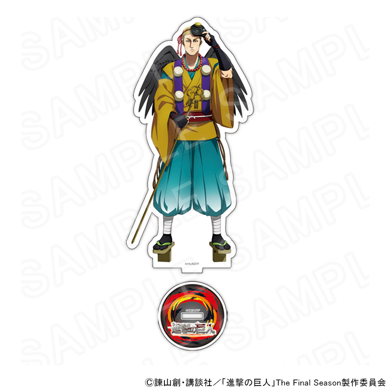 進撃の巨人 エルヴィン キャンパスアート アクスタ アクキー セット TVアニメ『進撃の巨人』 描き下ろしアクリルスタンド(エルヴィン)