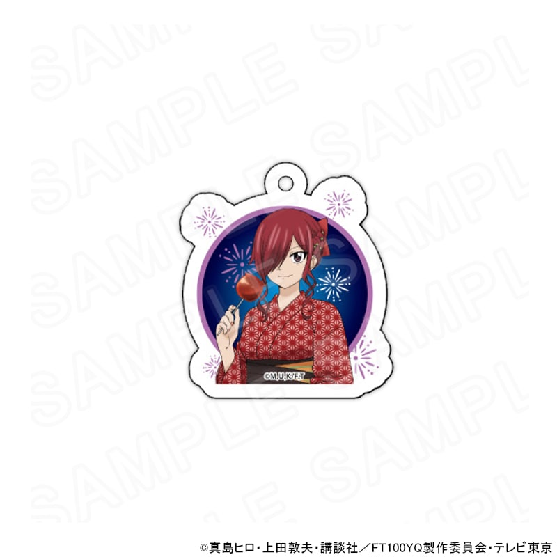 【 08/18 発送予定】 TVアニメ「FAIRY TAIL 100年クエスト」描き下ろしアクリルキーホルダー エルザ グッズ