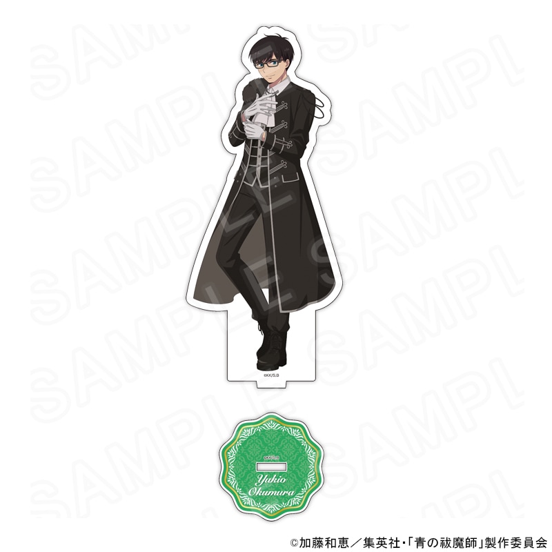 青の祓魔師　青エク　メフィスト　プリンセスカフェ　アクスタ　缶バッジ 青の祓魔師 終夜篇(青エク)｜アニメキャラの最新グッズ通販なら
