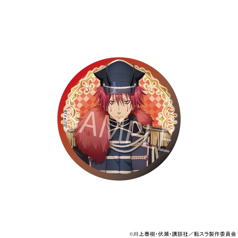 転生したらスライムだった件 転スラ　カラオケの鉄人 ベニマル 缶バッジ　24個 転スラ カラ鉄 ディアブロ カラオケの鉄人 転生したらスライム