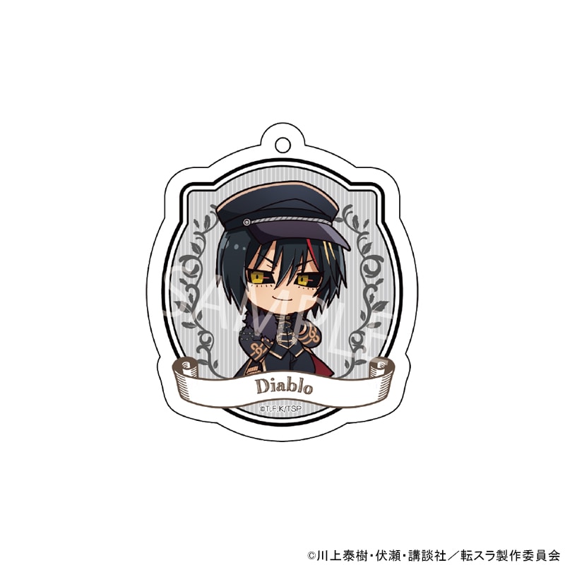 【 12/02 発送予定】 TVアニメ「転生したらスライムだった件」 POPUPミニキャラアクリルキーホルダー[ディアブロ] グッズ