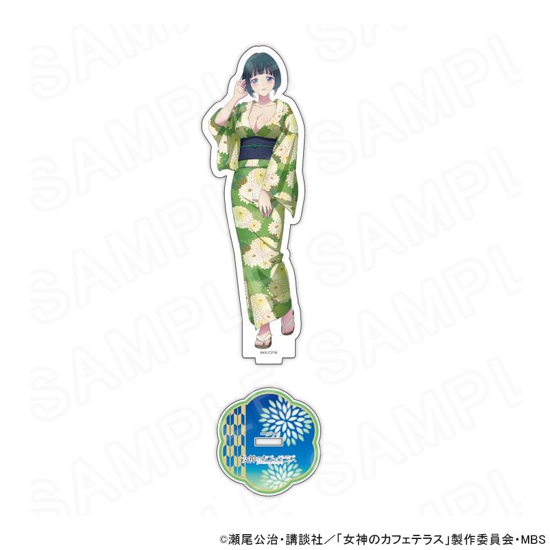 女神のカフェテラス　DMMスクラッチ　A賞　特大アクリルスタンド　小野白菊 Amazon.co.jp: 女神のカフェテラス D M Mスクラッチ 小野白菊