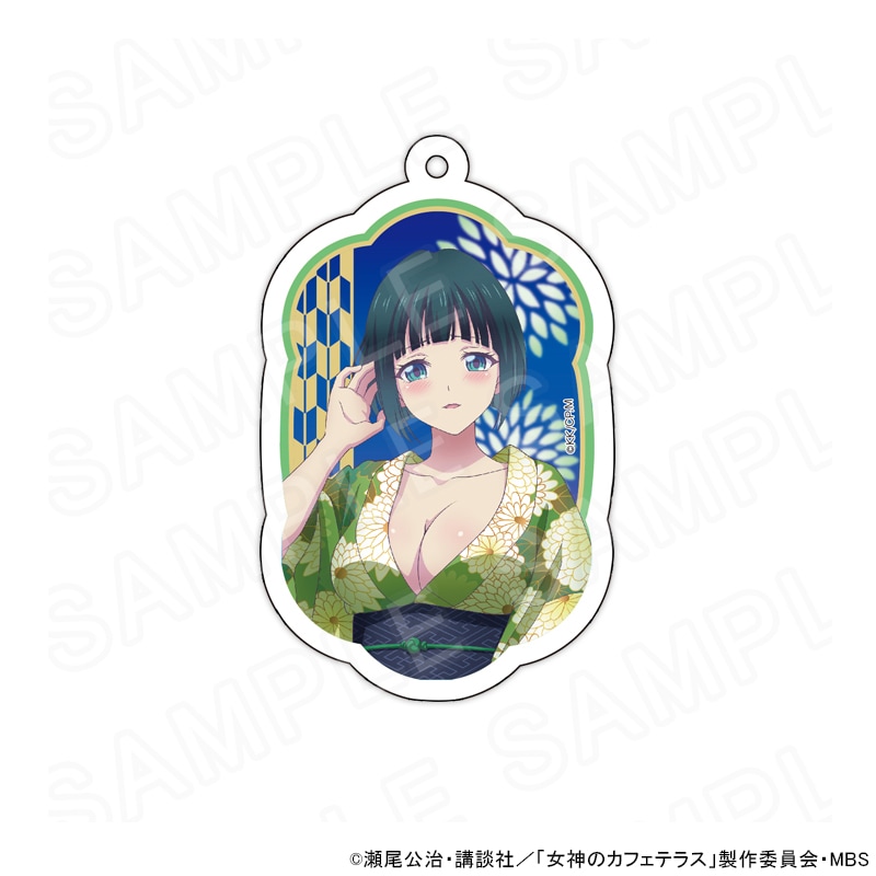 女神のカフェテラス】 アクリルキーホルダー 小野白菊