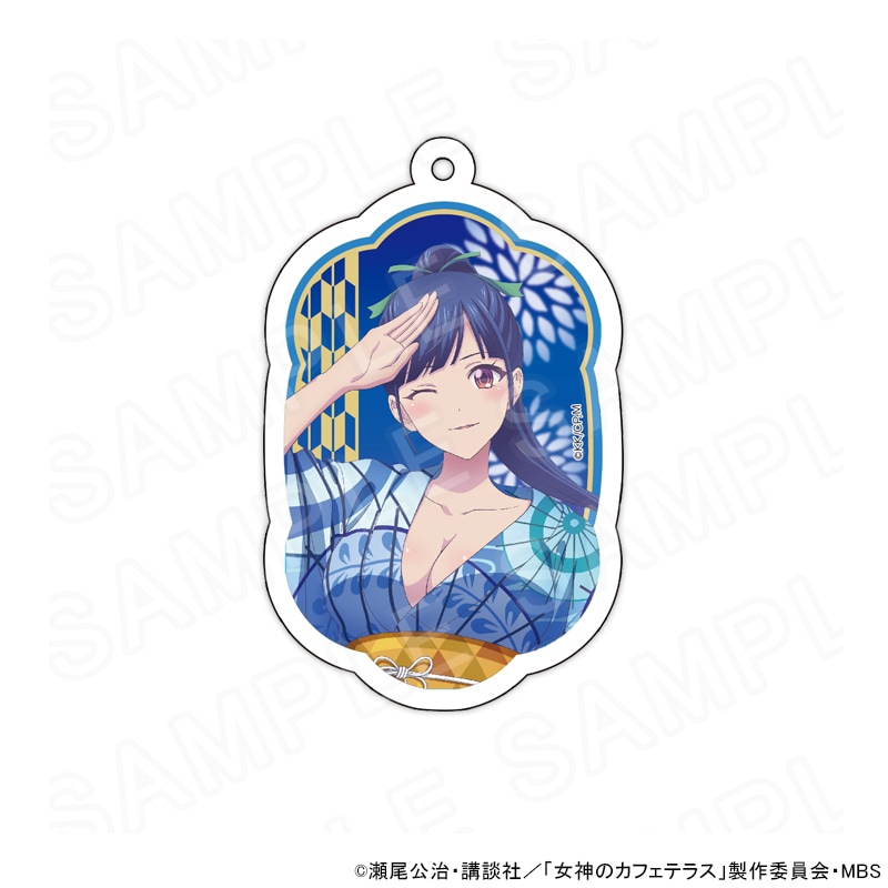 【 01/15 発送予定】 【女神のカフェテラス】 アクリルキーホルダー 鶴河秋水 グッズ