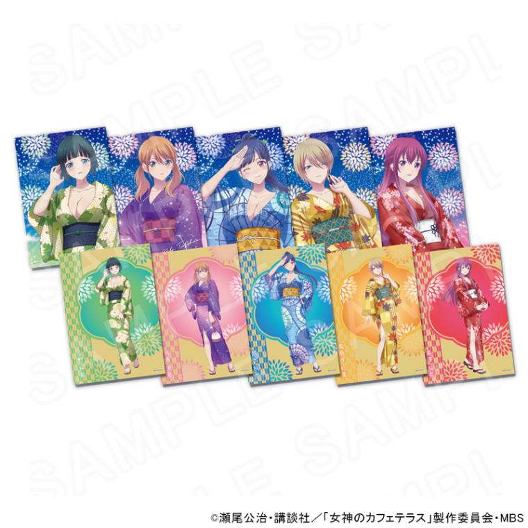 【 01/15 発送予定】 【女神のカフェテラス】 コレクションブロマイド ※ブラインド販売 グッズ