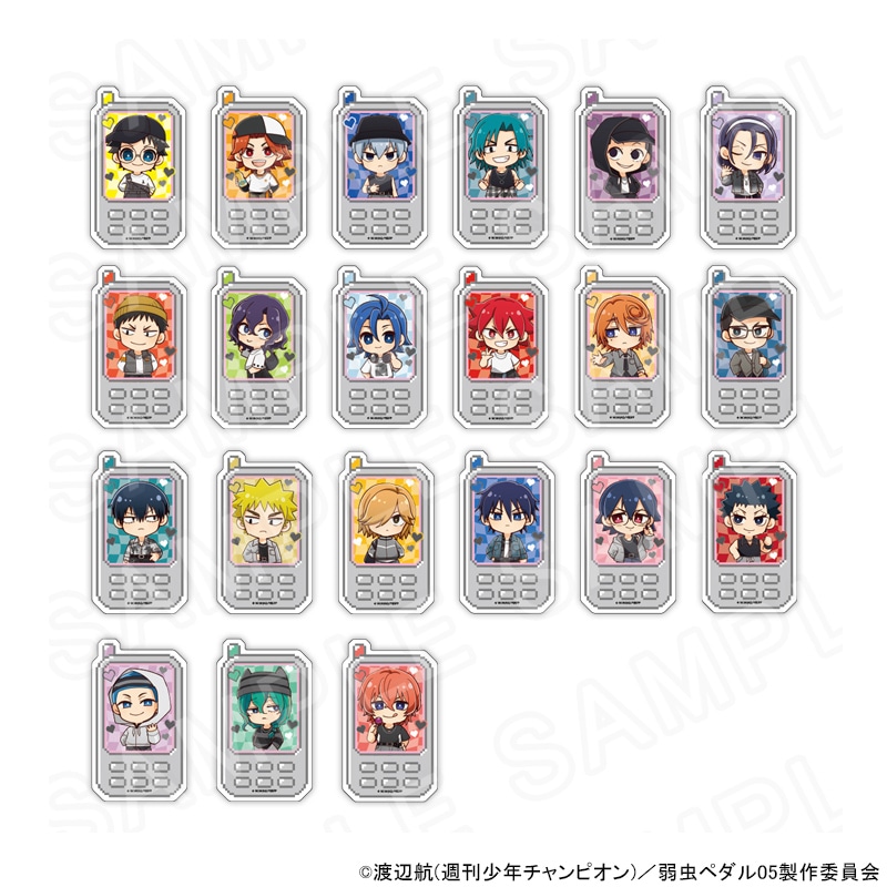 【 09/10 発送予定】 TVアニメ『弱虫ペダル LIMIT BREAK』 ミニキャラアクリルフォトカード ※ブラインド販売 グッズ