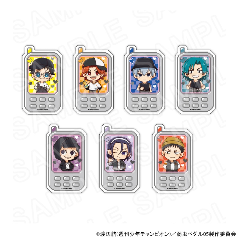 【 04/01 発送予定】 TVアニメ『弱虫ペダル LIMIT BREAK』 ミニキャラアクリルフォトカード コンプリートセットA グッズ