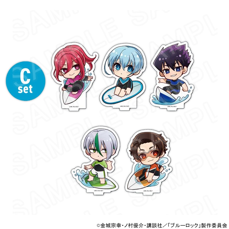 【 11/30 発送予定】 TVアニメ『ブルーロック』 サーフスタイルコレクション アクリルスタンドBOX C ※BOX販売 グッズ
