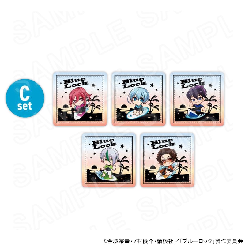 ブルーロック　プリンセスカフェ　コースター　コンプリートセット ブルーロック プリンセスカフェ コースター コンプリートセット