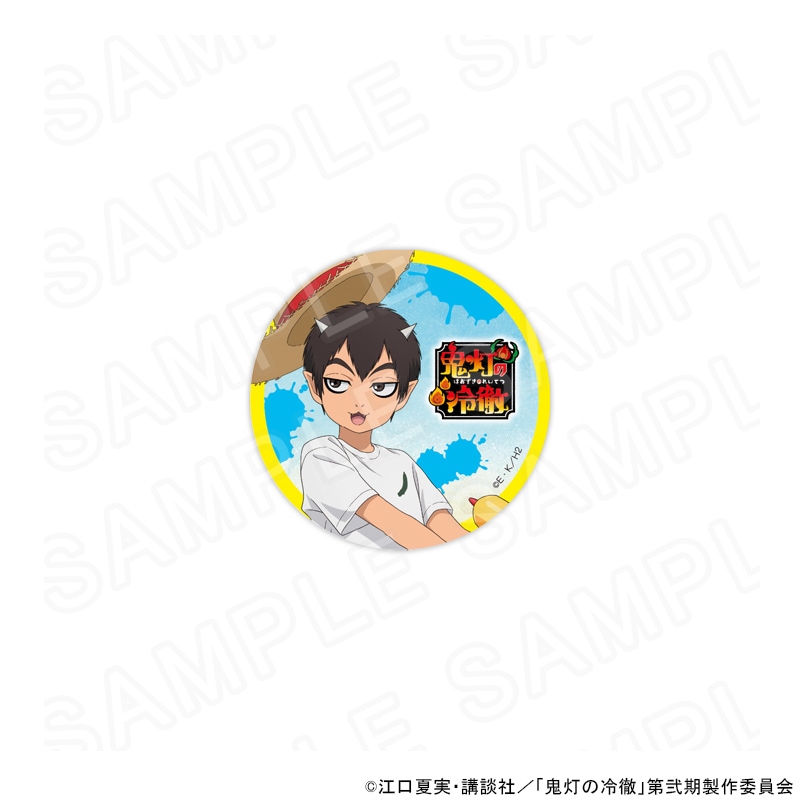 【 12/13 発送予定】 TVアニメ『鬼灯の冷徹』 描き下ろし缶バッジ 唐瓜 グッズ