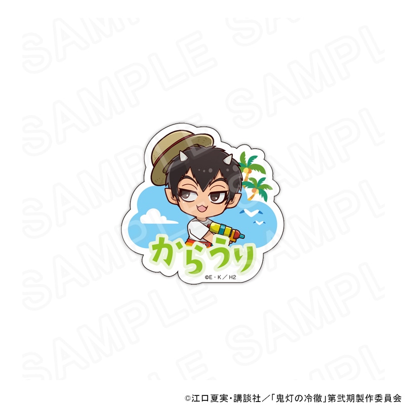 【 12/13 発送予定】 TVアニメ『鬼灯の冷徹』 ネームバッジ 唐瓜 グッズ