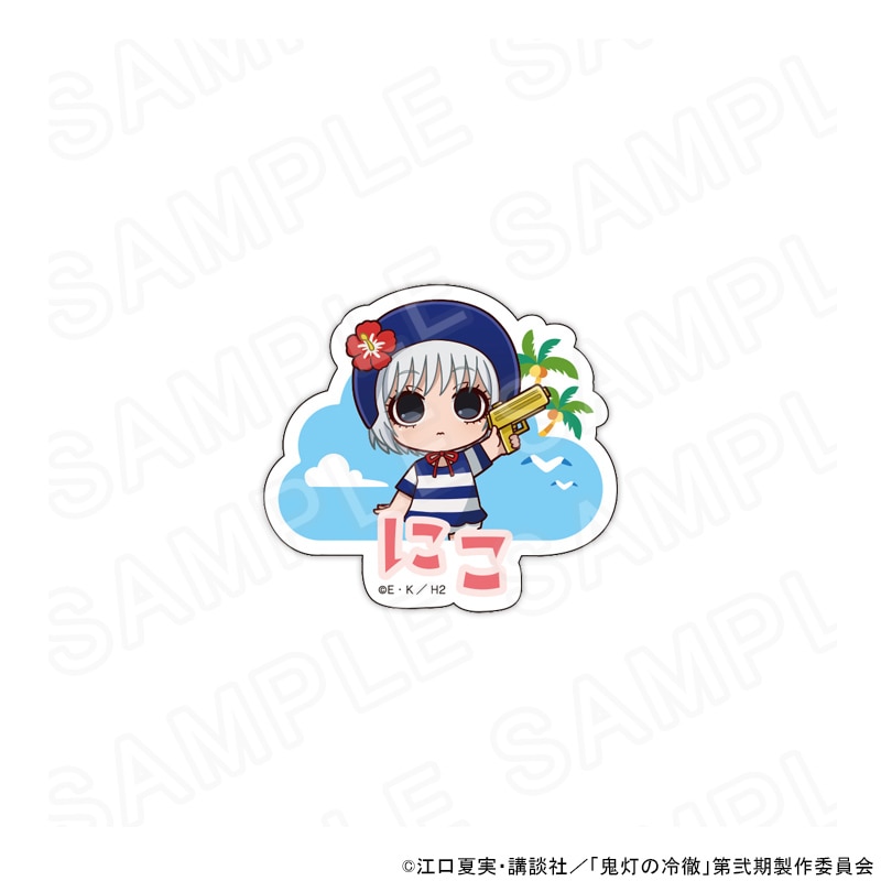 【 12/13 発送予定】 TVアニメ『鬼灯の冷徹』 ネームバッジ 二子 グッズ