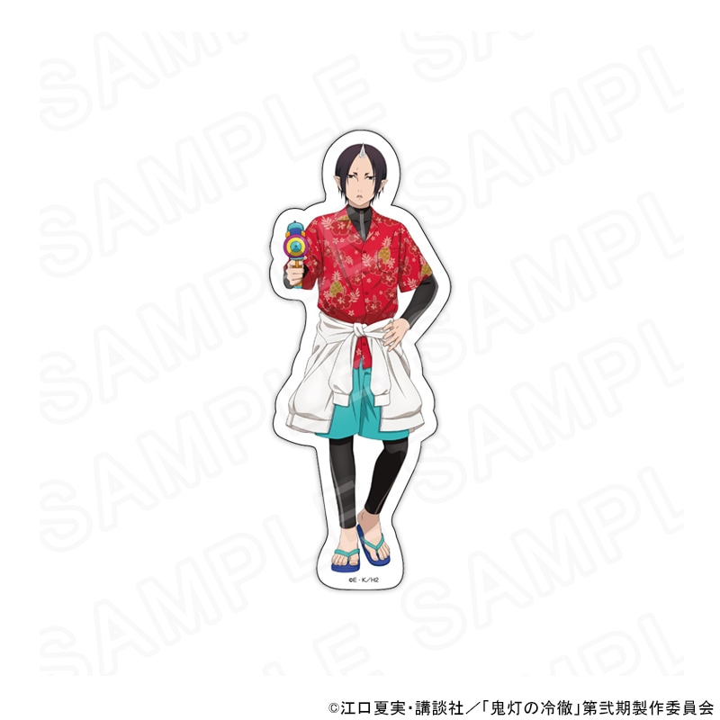 【 12/13 発送予定】 TVアニメ『鬼灯の冷徹』 描き下ろしダイカットステッカー 鬼灯 グッズ