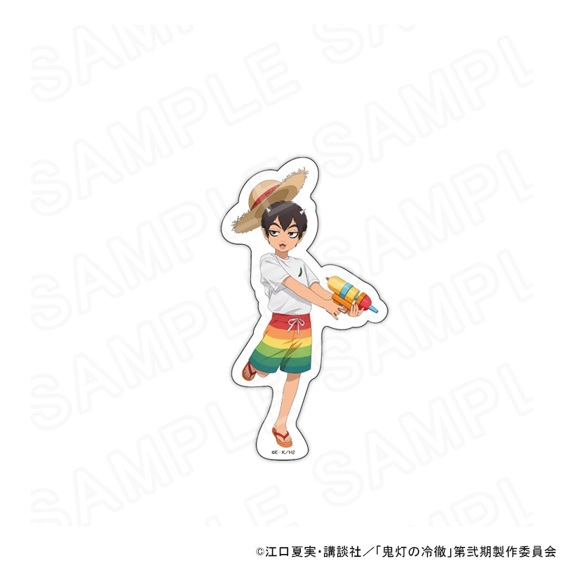 【 12/13 発送予定】 TVアニメ『鬼灯の冷徹』 描き下ろしダイカットステッカー 唐瓜 グッズ