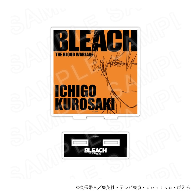 【 01/08 発送予定】 TVアニメ『BLEACH 千年血戦篇』POPUPSHOP レコードジャケットアクリルスタンド 黒崎一護 グッズ