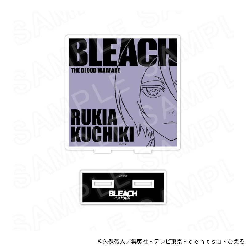 【 01/08 発送予定】 TVアニメ『BLEACH 千年血戦篇』POPUPSHOP レコードジャケットアクリルスタンド 朽木ルキア グッズ