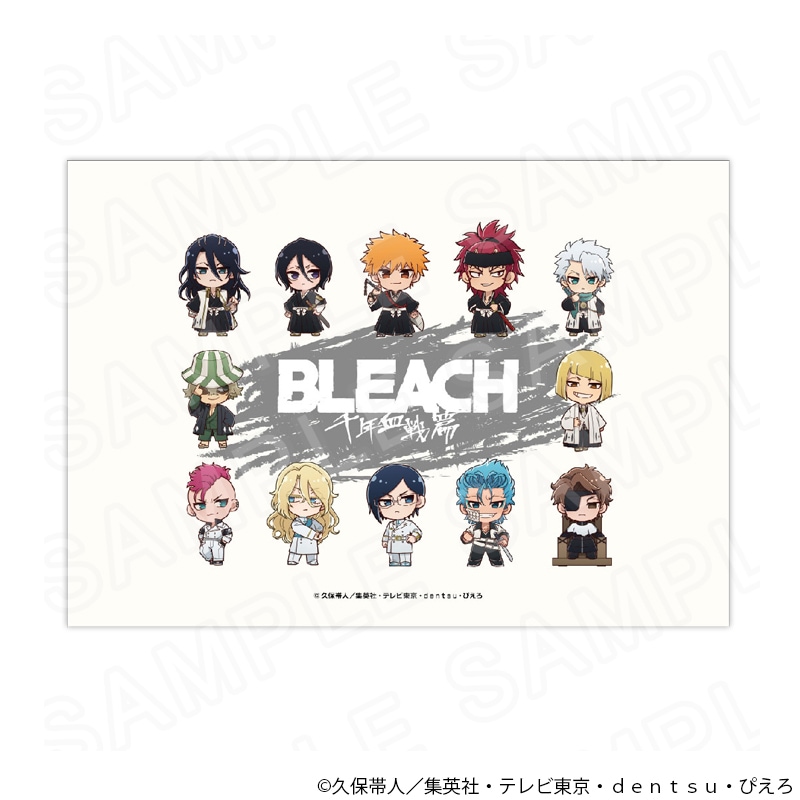 【 10/26 発送予定】 TVアニメ『BLEACH 千年血戦篇』POPUPSHOP フラットポーチ グッズ