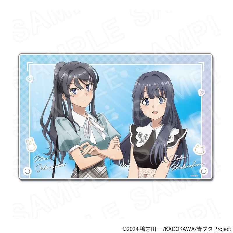 アニメ「青春ブタ野郎」シリーズ 描き下ろしアクリルパネル