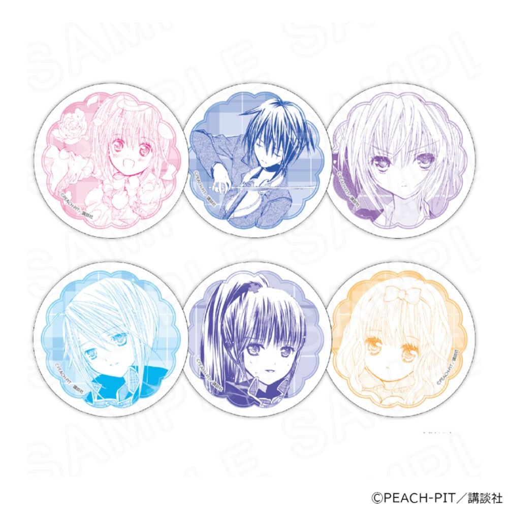 【 12/05 発送予定】 しゅごキャラ！ トレーディング缶バッジVol.1 バラ ※ブラインド販売 グッズ