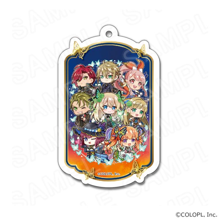 【 12/08 発送予定】 クイズRPG 魔法使いと黒猫のウィズ～黄昏メアレスカフェ〈巡る幸い〉亭～ アクリルキーホルダー あれやこれやメアレス グッズ