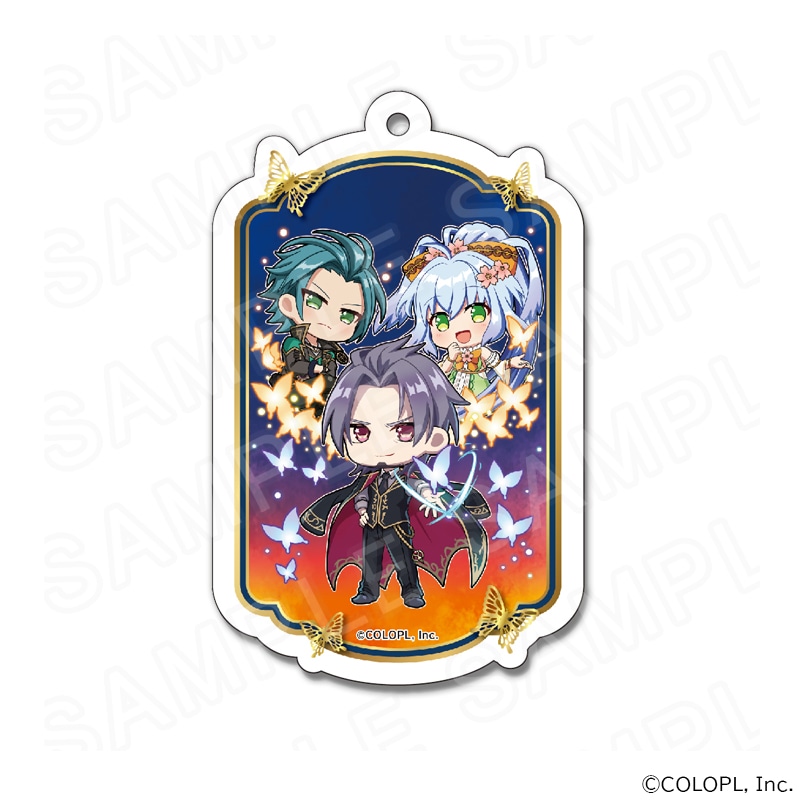 【 12/08 発送予定】 クイズRPG 魔法使いと黒猫のウィズ～黄昏メアレスカフェ〈巡る幸い〉亭～ アクリルキーホルダー ROAD PEACE SHIFT グッズ