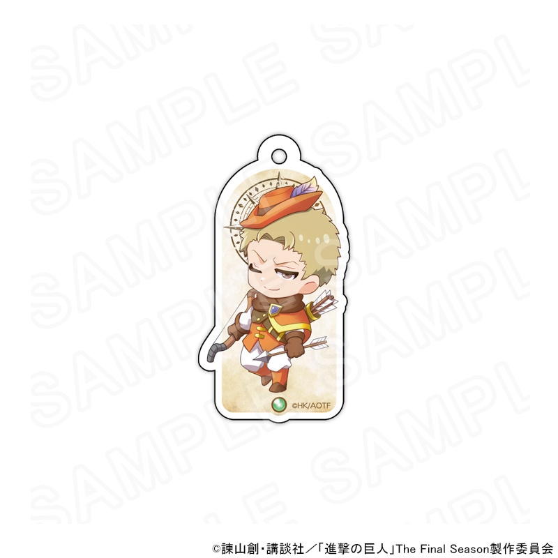 【 04/03 発送予定】 TVアニメ『進撃の巨人』 ミニキャラアクリルキーホルダー RPGver. (ライナー) グッズ