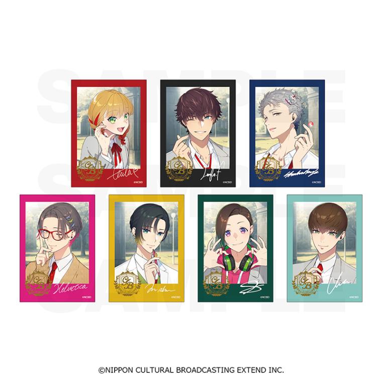 【 12/02 発送予定】 バスタフェ学園 クリアカード ※ブラインド販売 グッズ