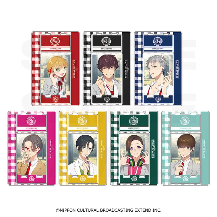 【 11/18 発送予定】 アクリルスタンド「バスタフェ学園」 ※ブラインド販売 グッズ