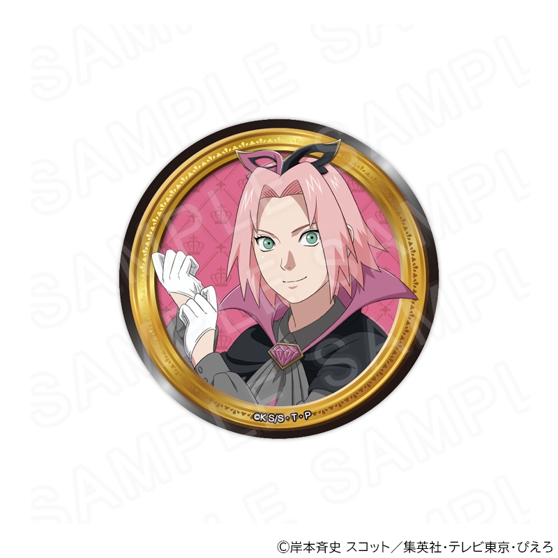 NARUTO 春野サクラ　缶バッジ　まとめ売り NARUTO-ナルト- 疾風伝 描き下ろし缶バッジ 春野サクラ