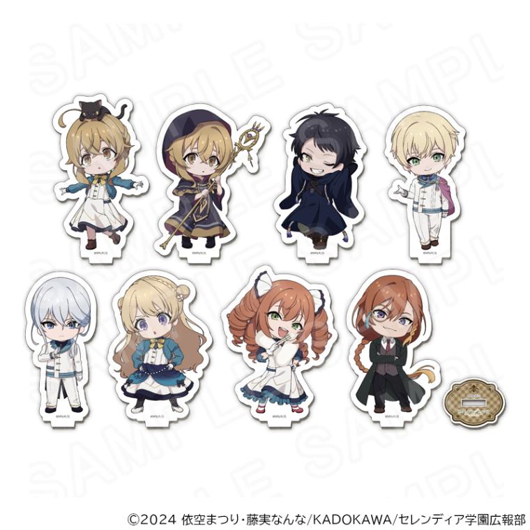 サイレント・ウィッチ 沈黙の魔女の隠しごと　アクリルスタンド　ゲーマーズ×角川 TVアニメ『サイレント・ウィッチ 沈黙の魔女の隠しごと』 描き