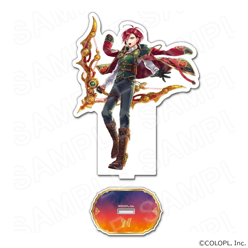 【 12/08 発送予定】 クイズRPG 魔法使いと黒猫のウィズ～黄昏メアレスカフェ〈巡る幸い〉亭～ アクリルスタンド レッジ グッズ