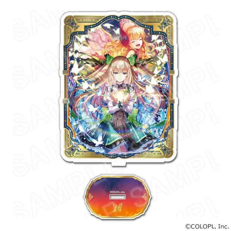 【 12/08 発送予定】 クイズRPG 魔法使いと黒猫のウィズ～黄昏メアレスカフェ〈巡る幸い〉亭～ アクリルスタンド リフィル＆〈ピュアメア〉 グッズ