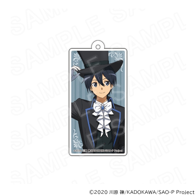 【 12/04 発送予定】 アニメ「ソードアート・オンライン 」 描き下ろしアクリルキーホルダー (キリト) グッズ