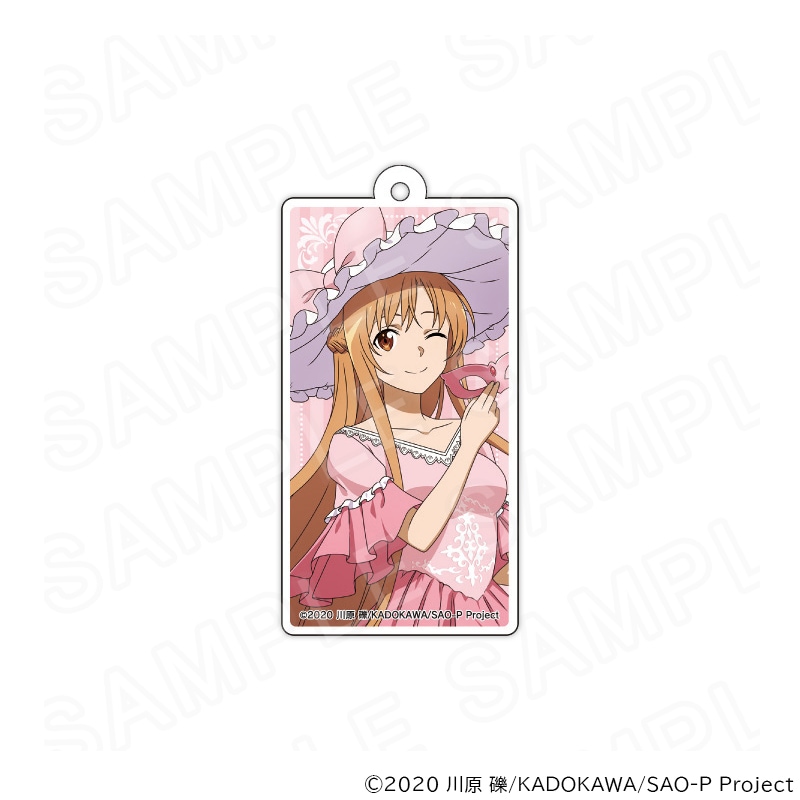 【 12/04 発送予定】 アニメ「ソードアート・オンライン 」 描き下ろしアクリルキーホルダー (アスナ) グッズ