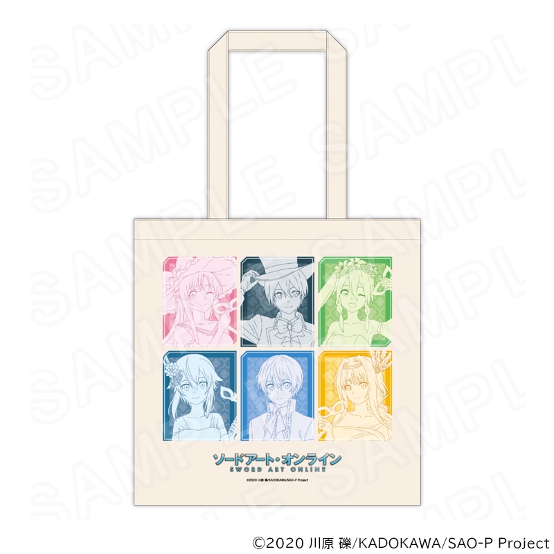 【 11/06 発送予定】 アニメ「ソードアート・オンライン 」 スクエアトートバッグ グッズ